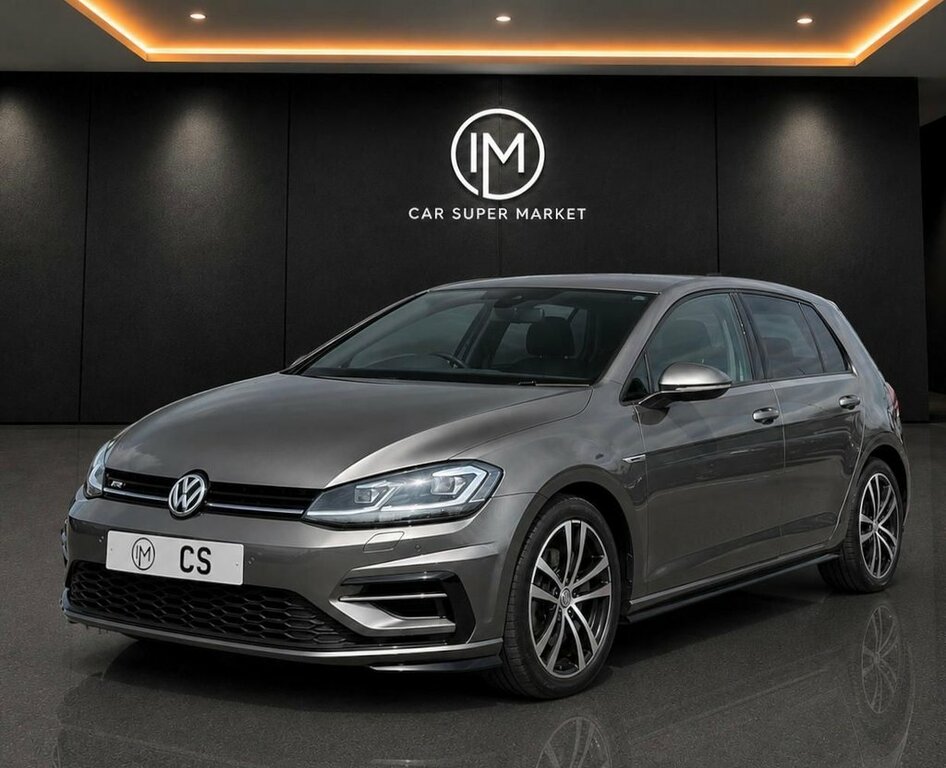 Volkswagen Golf R Blue #12