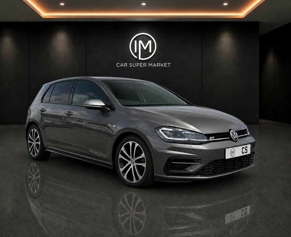 Volkswagen Golf R Blue #17