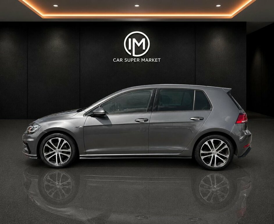 Volkswagen Golf R Blue #10