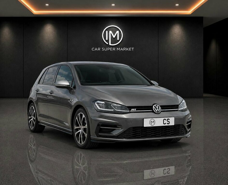 Volkswagen Golf R Blue #15