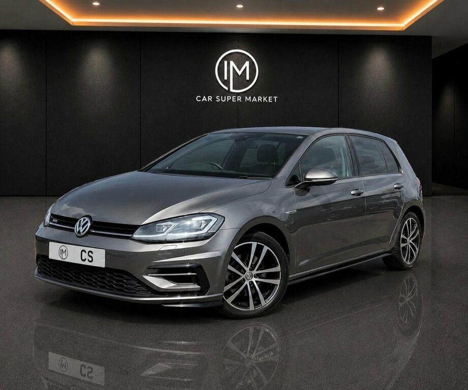 Volkswagen Golf R Blue #14