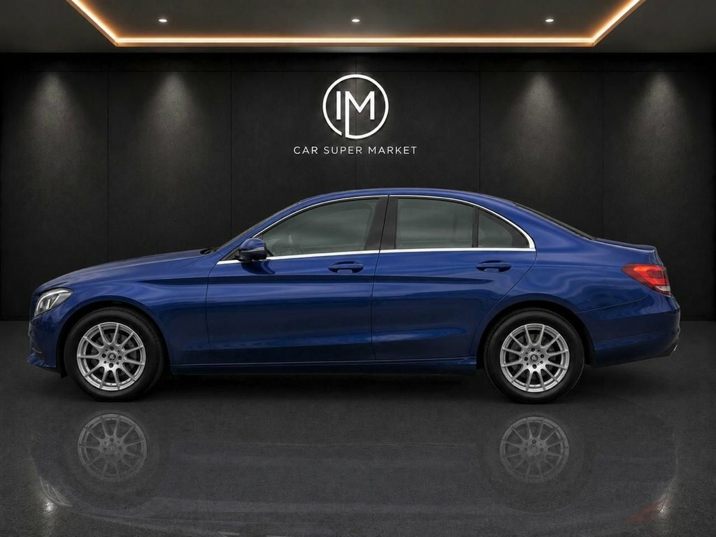 Mercedes-Benz C Class Amg Line Blue #9