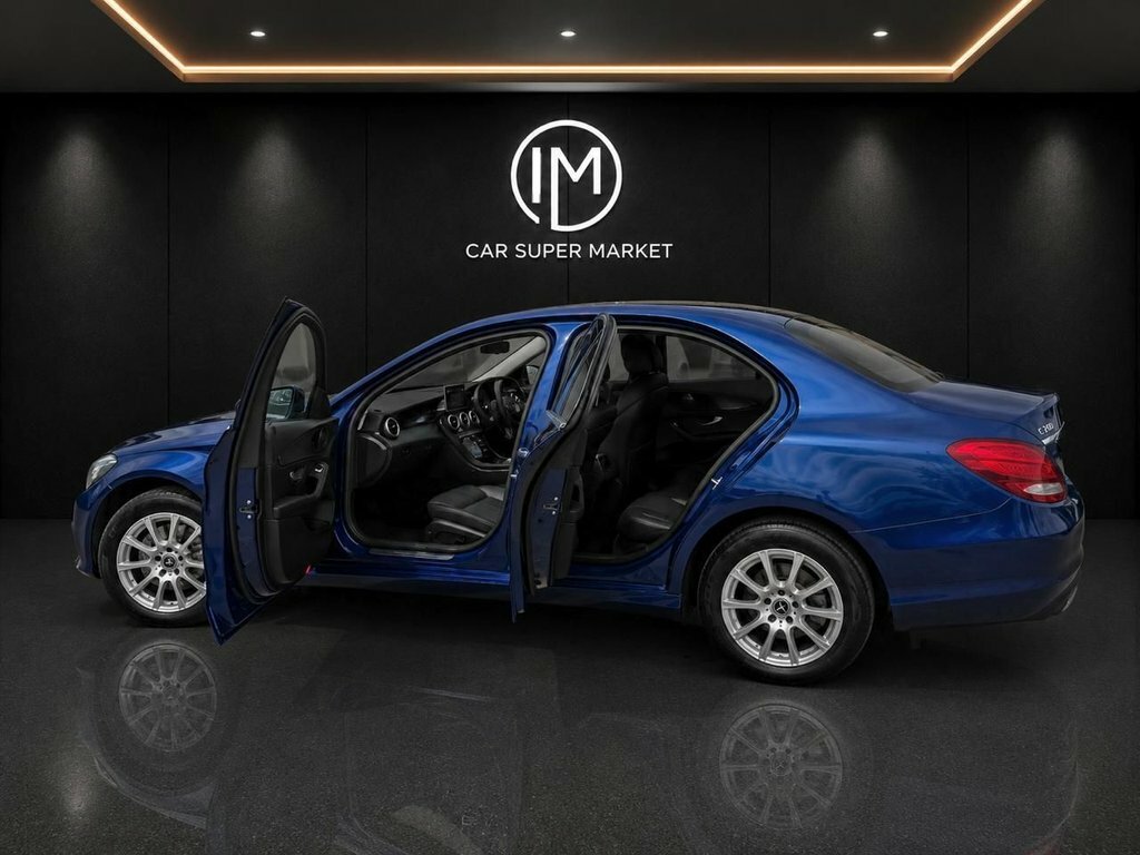 Mercedes-Benz C Class Amg Line Blue #10
