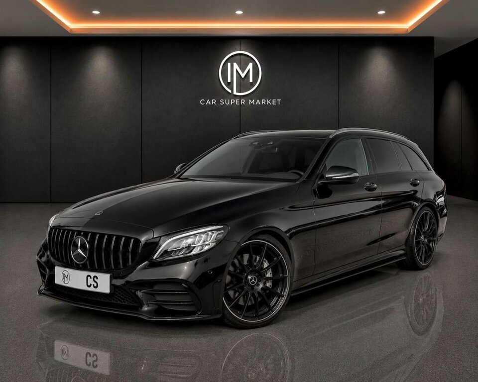 Mercedes-Benz C Class 2L Amg Line Black #4