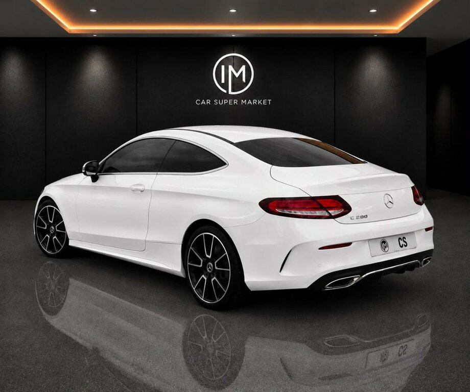 Mercedes-Benz C Class 1.5L Amg Line White #4