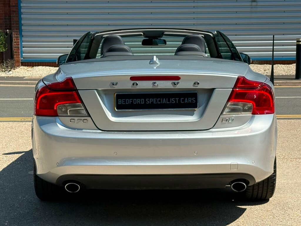 Volvo C70 2.0 D3 Solstice Se Lux Convertible Manu Silver #4