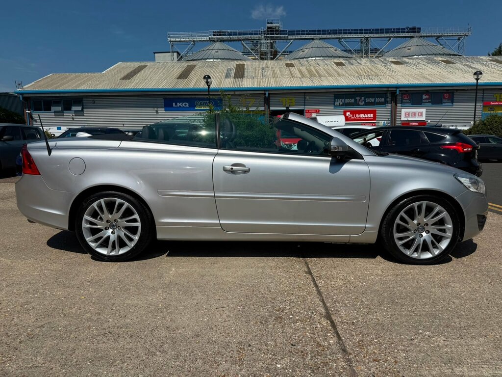 Volvo C70 2.0 D3 Solstice Se Lux Convertible Manu Silver #6
