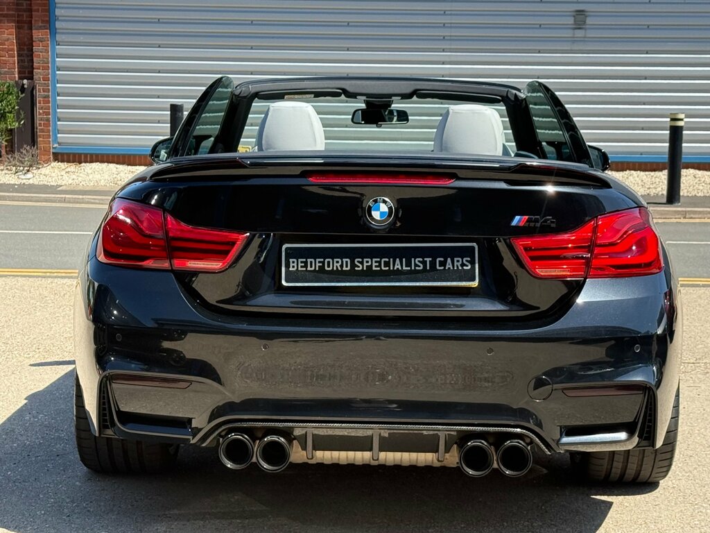 BMW M4 3.0 Biturbo Competition Convertible Dct Black #5