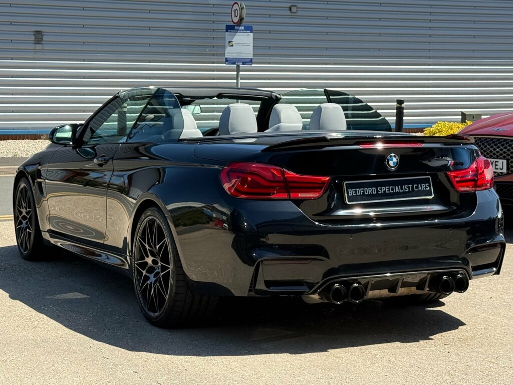 BMW M4 3.0 Biturbo Competition Convertible Dct Black #6