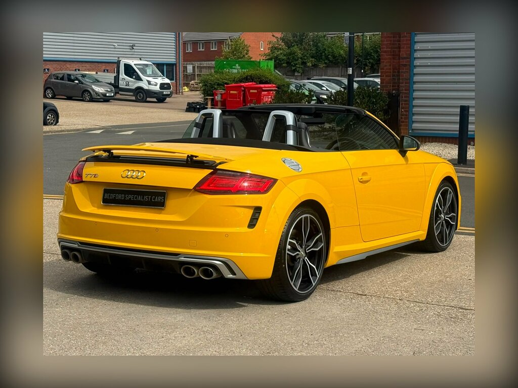 Audi TTS 2.0 Tfsi Roadster S Tronic Quattro Euro Yellow #6
