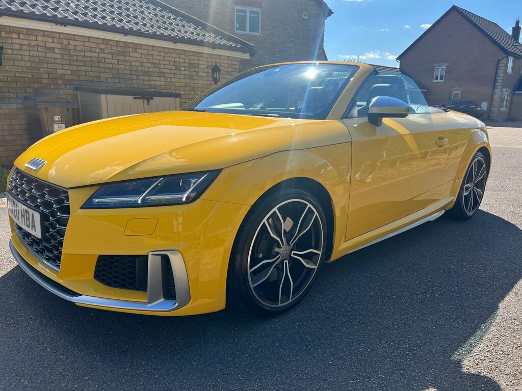 Audi TTS 2.0 Tfsi Roadster S Tronic Quattro Euro Yellow #4