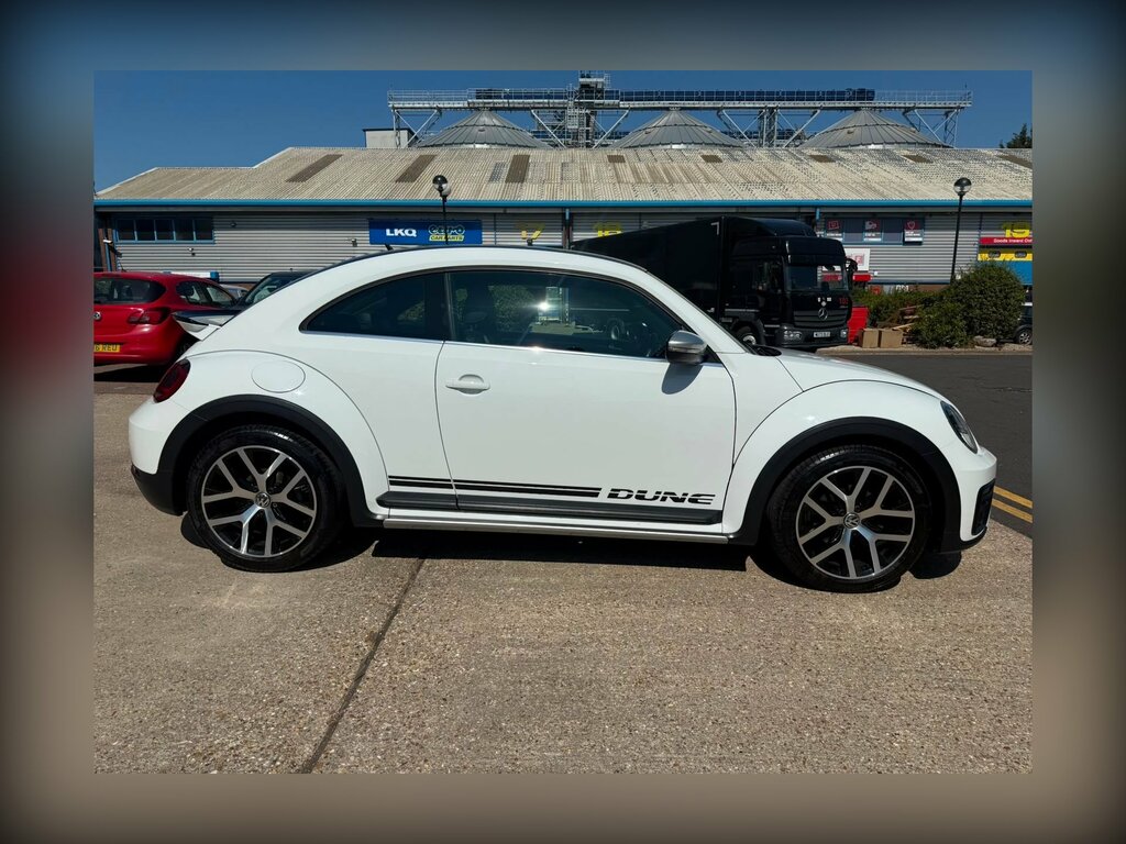 Volkswagen Beetle 2.0 Tdi 150 R-line Dsg White #7