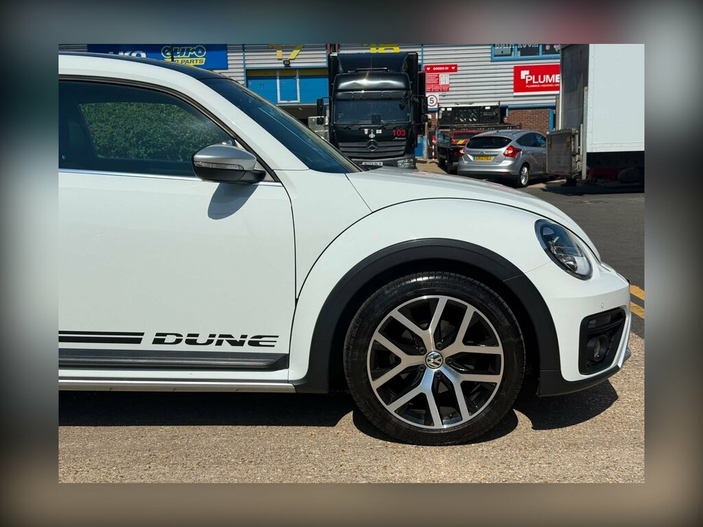 Volkswagen Beetle 2.0 Tdi 150 R-line Dsg White #44