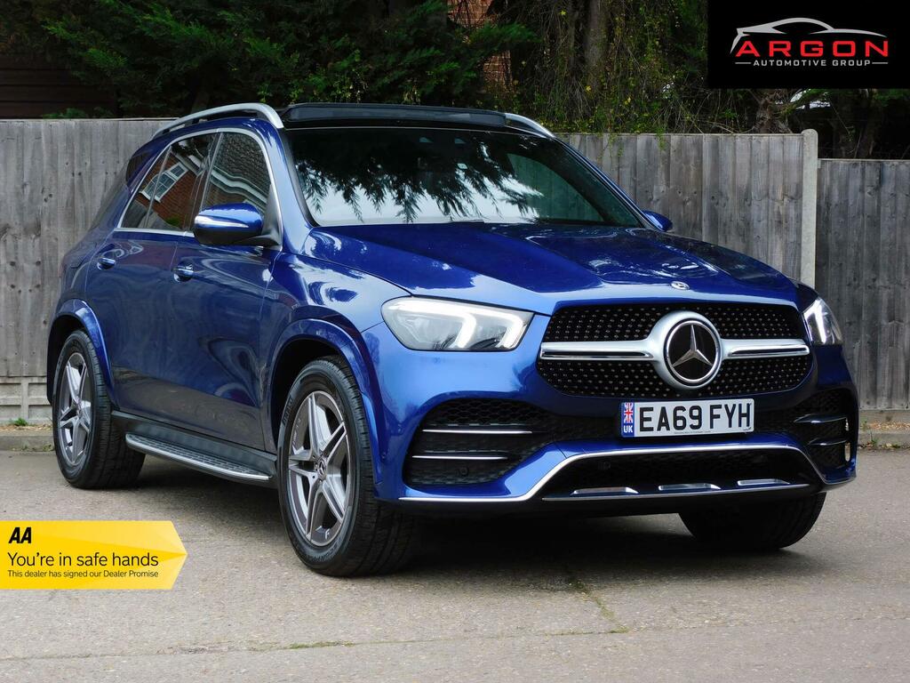 Mercedes-Benz GLE Class 2.9 Gle400d Amg Line Premium Plus G-tronic 4Mati Blue