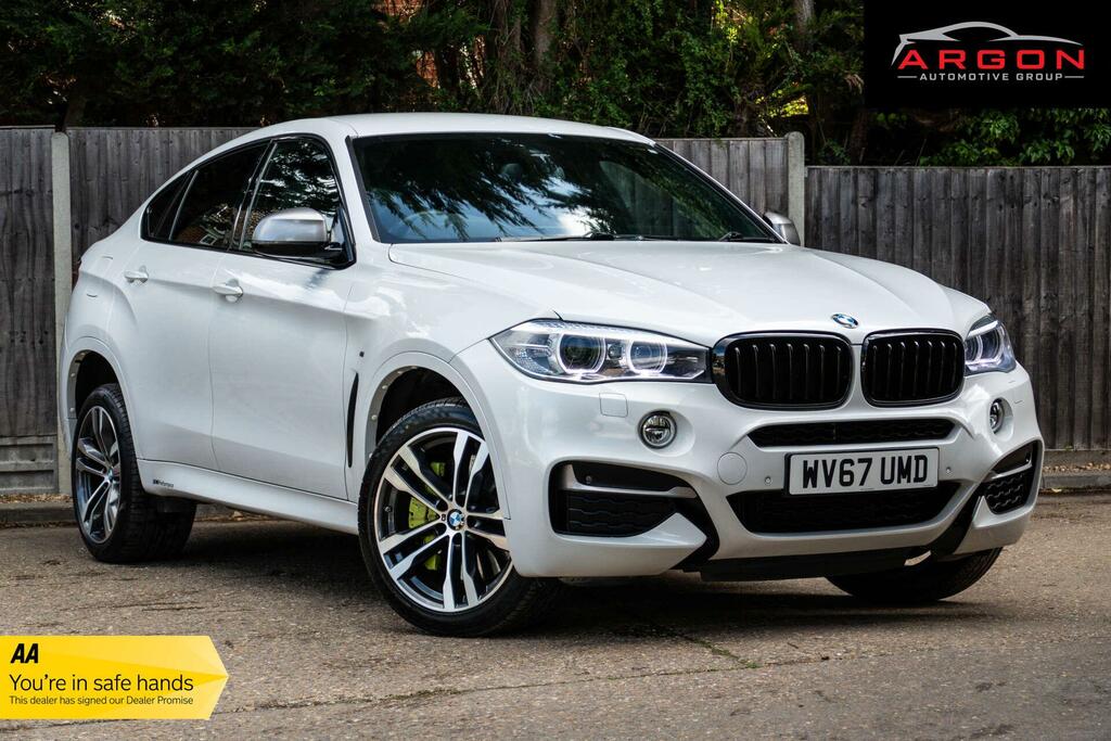 BMW X6 3.0 M50d Xdrive Euro 6 Ss White