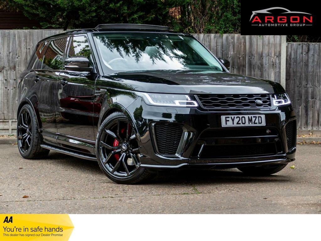 Land Rover Range Rover Sport 5.0 P575 V8 Svr 4Wd Euro 6 Ss Black