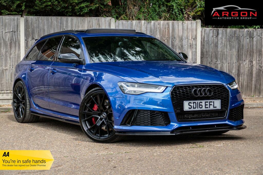 Audi RS6 Avant 4.0 Tfsi V8 Performance Tiptronic Quattro Euro 6 Blue
