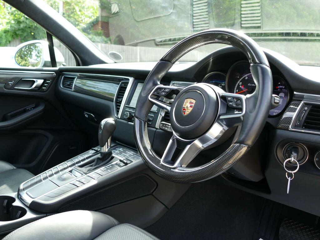 Porsche Macan Turbo Silver #3