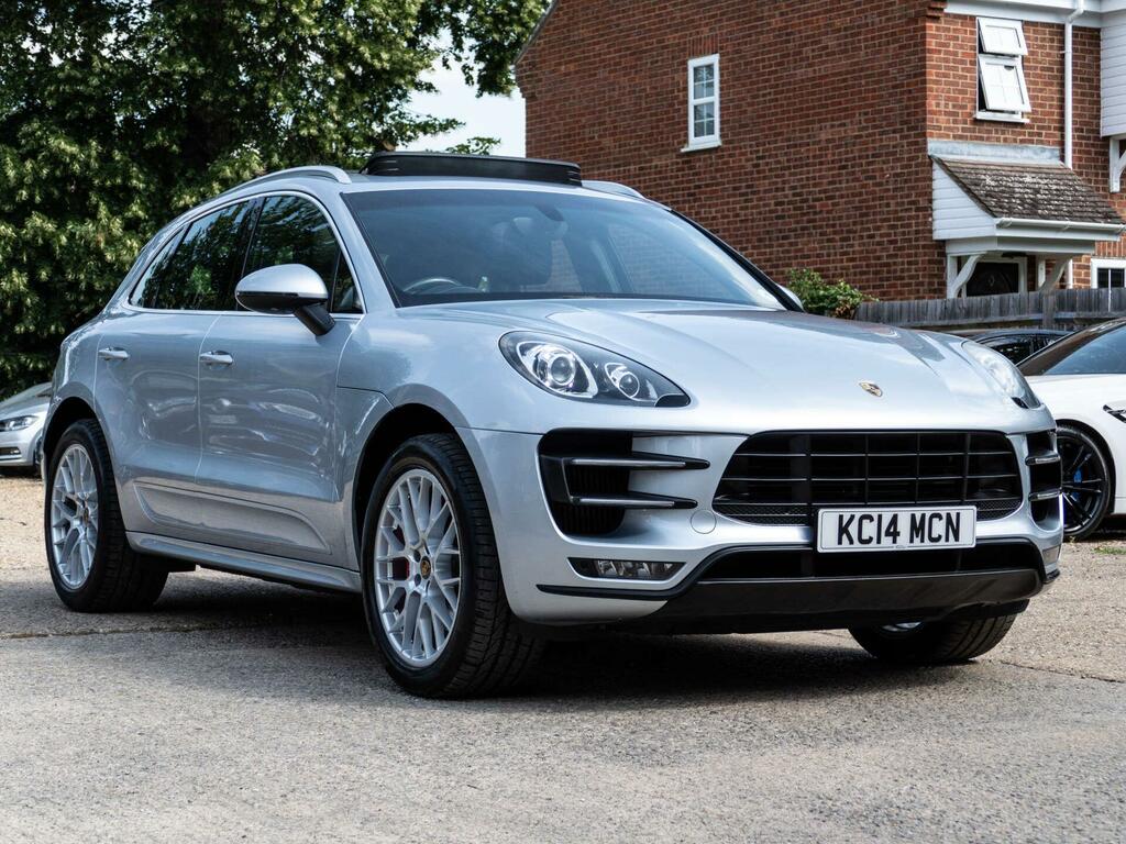Porsche Macan Turbo Silver #5