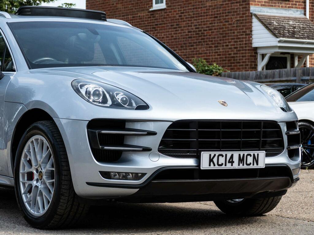 Porsche Macan Turbo Silver #6