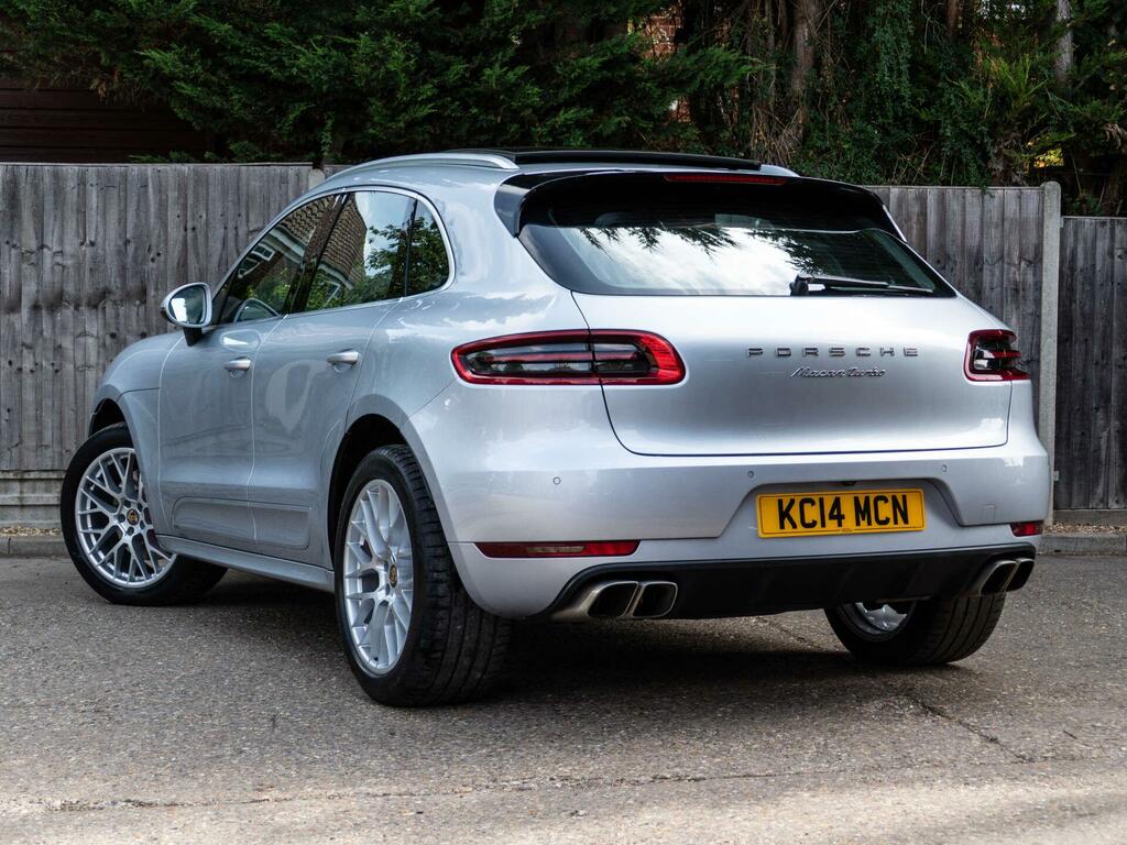 Porsche Macan Turbo Silver #2