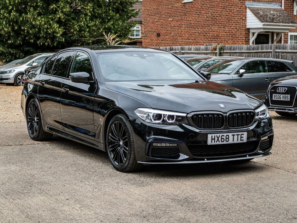 BMW 5 Series M Sport Black #4