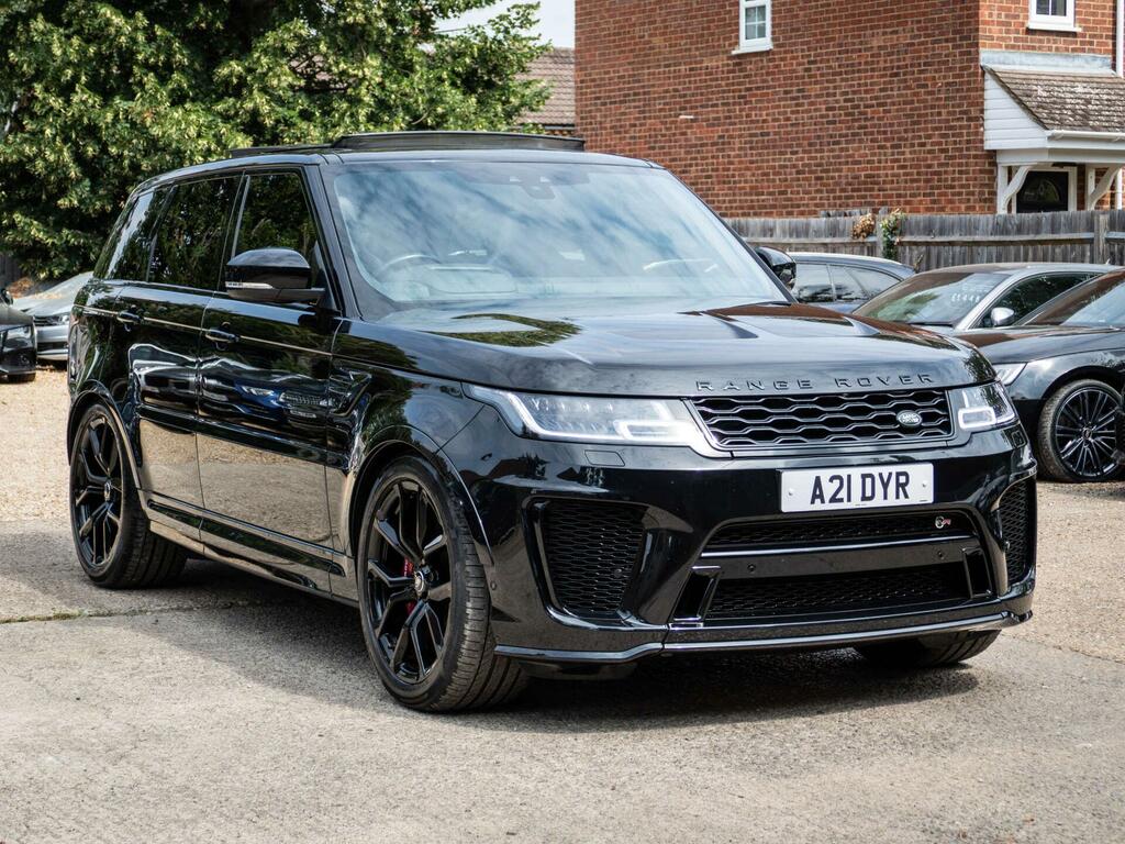 Land Rover Range Rover Sport Svr Black #4