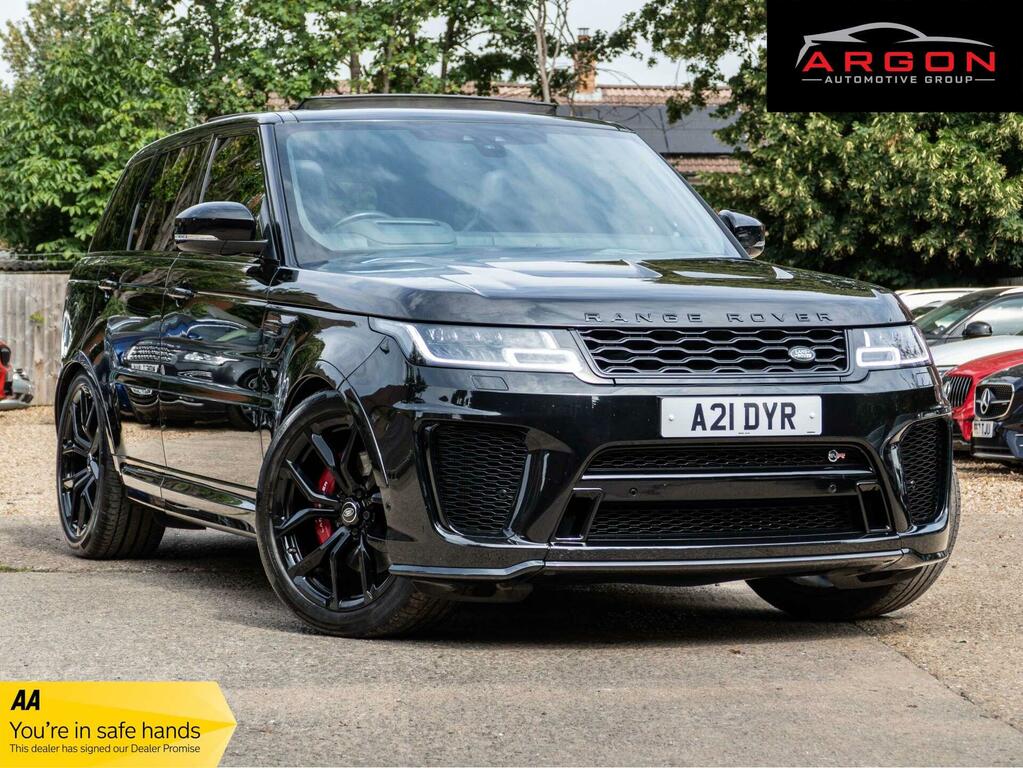 Land Rover Range Rover Sport Svr Black