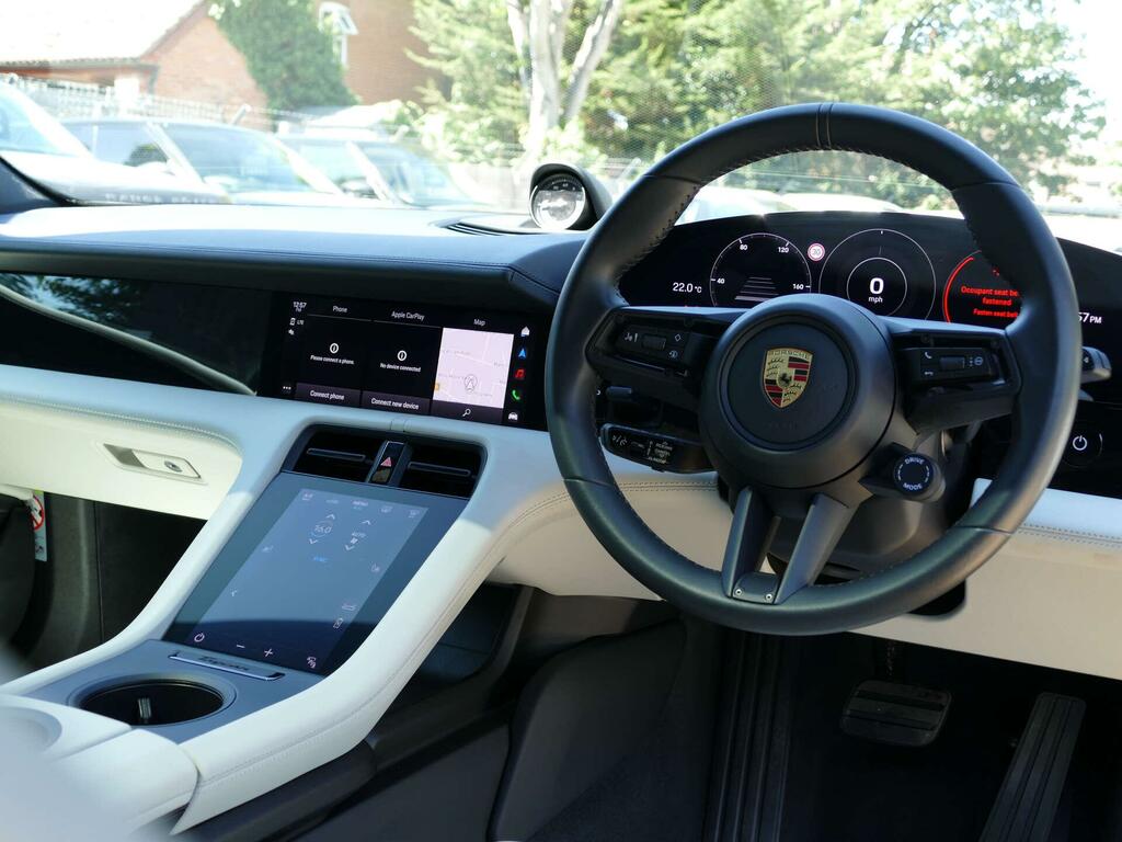 Porsche Taycan Performance Plus 93.4Kwh Sport Turismo Rwd Blue #4