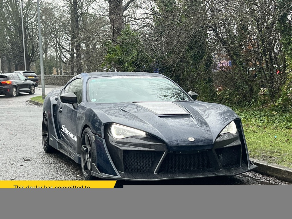 Toyota GT86 Gt Sd-2 Grand Blue Exposed Carbon Wide Body De Blue
