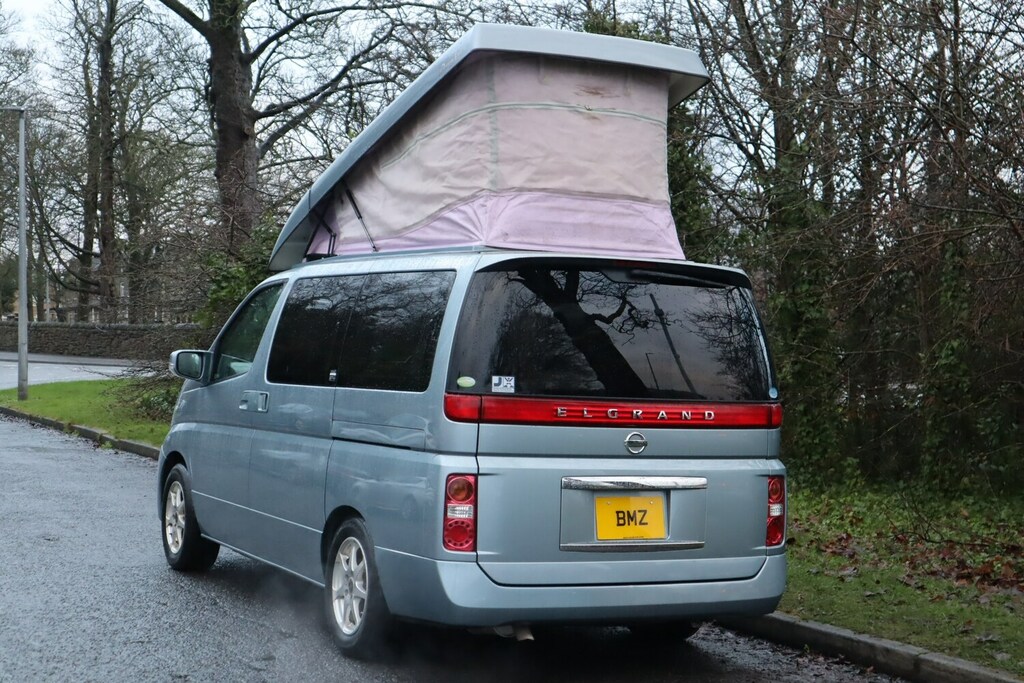 Nissan Elgrand 2.5 E51 4Wd Dream Star Camper Blue #5