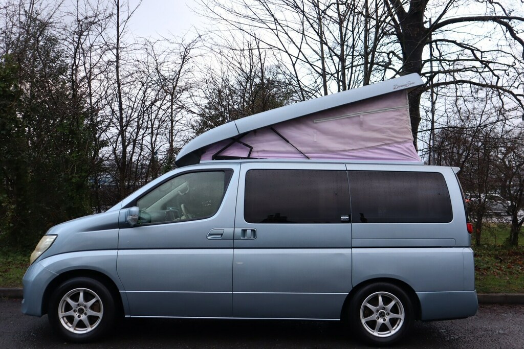 Nissan Elgrand 2.5 E51 4Wd Dream Star Camper Blue #6