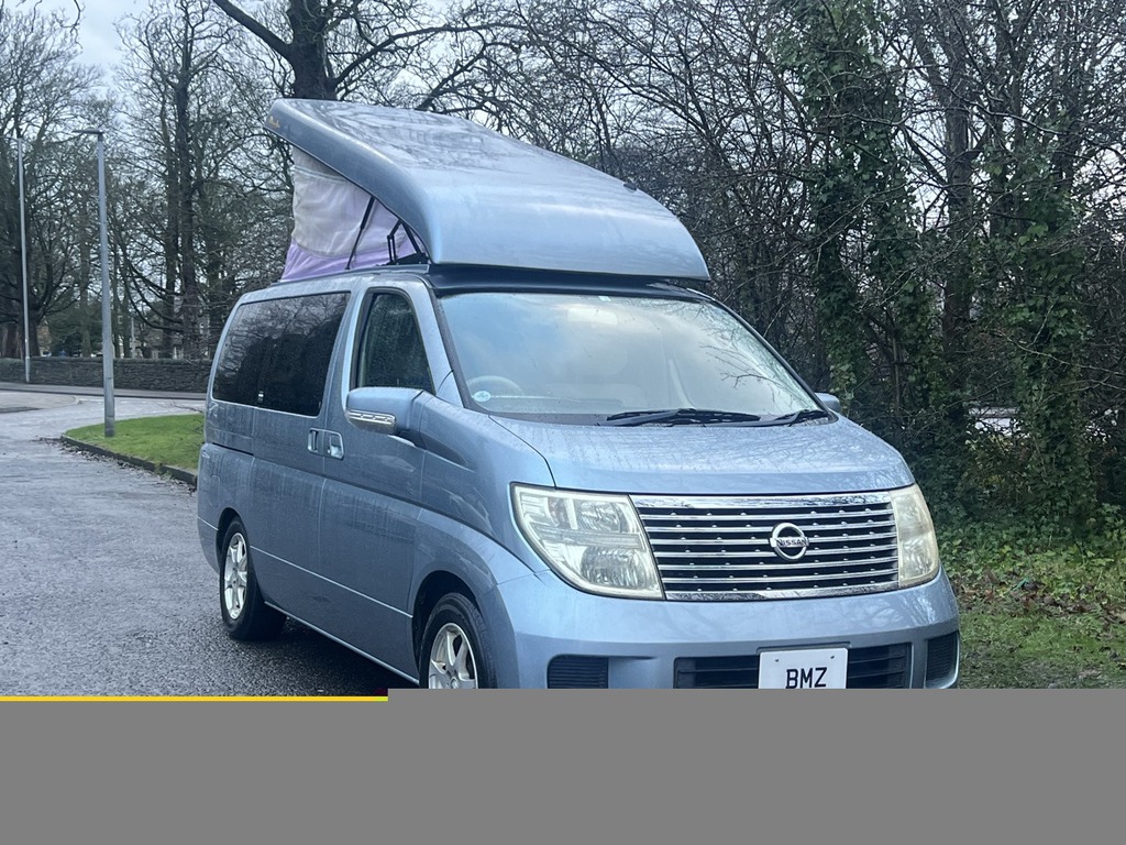 Nissan Elgrand 2.5 E51 4Wd Dream Star Camper Blue
