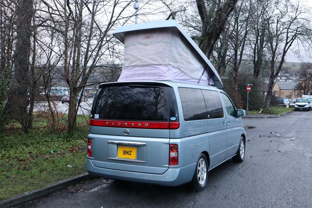 Nissan Elgrand 2.5 E51 4Wd Dream Star Camper Blue #3
