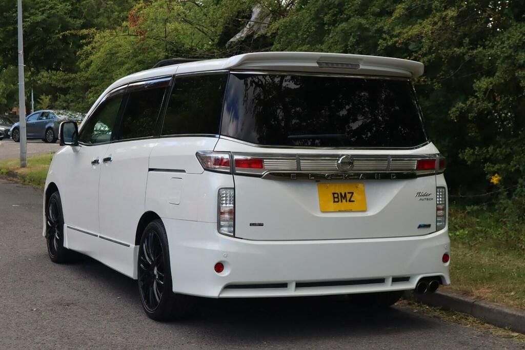 Nissan Elgrand 350 3.5 V6 Autec Rider Premium Pack 7S E5 White #5