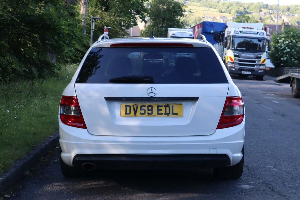 Mercedes-Benz C Class C180k Blueefficiency Sport White #4