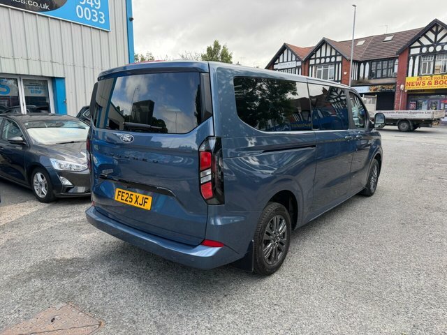 Ford Tourneo Custom 2025 2.0 320 Ecoblue Titanium Luxe Minibus Double Blue #3