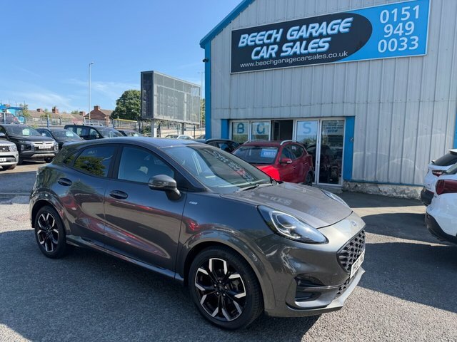 Ford Puma 2022 1.0T Ecoboost Mhev St-line X Suv H Grey