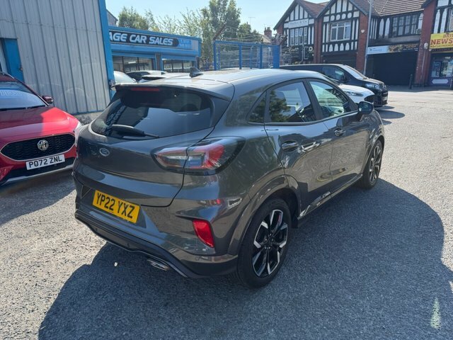 Ford Puma 2022 1.0T Ecoboost Mhev St-line X Suv H YP22YXZ Grey #3