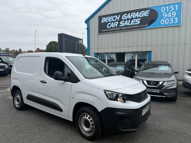 Peugeot Partner 2023 1.5 Bluehdi 1000 Professional Premium Stand White