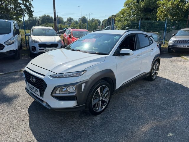 Hyundai Kona 2021 1.0 T-gdi Premium Suv Euro White #6