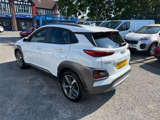 Hyundai Kona 2021 1.0 T-gdi Premium Suv Euro White #5