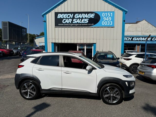 Hyundai Kona 2021 1.0 T-gdi Premium Suv Euro White #2