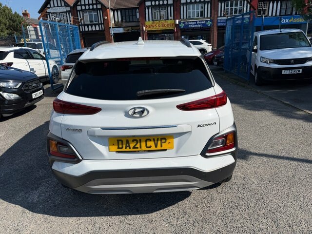 Hyundai Kona 2021 1.0 T-gdi Premium Suv Euro White #4