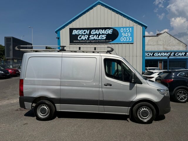 Mercedes-Benz Sprinter 2022 2.0 215 Cdi Pure Panel Van Silver #2