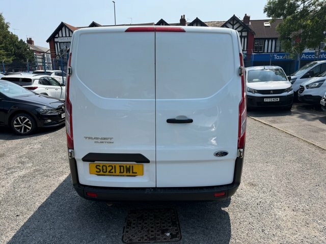Ford Transit Custom 2021 2.0 300 Ecoblue Leader Crew Van Double Cab SO21DWL White #4