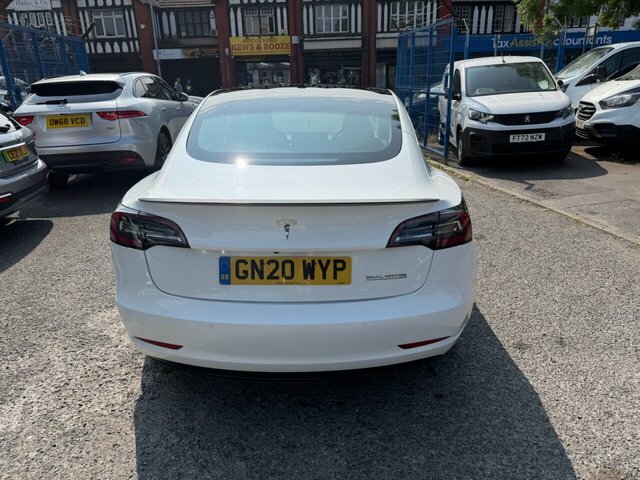 Tesla Model 3 2020 Dual Motor Performance Saloon White #4