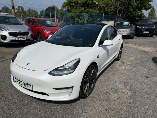 Tesla Model 3 2020 Dual Motor Performance Saloon White #5