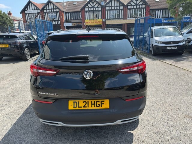 Vauxhall Grandland X 2021 1.2 Turbo Sri Nav Suv Euro 6 Black #3