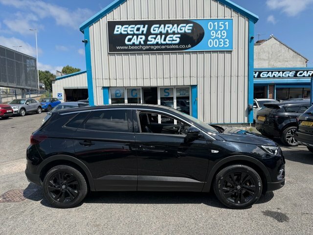 Vauxhall Grandland X 2021 1.2 Turbo Sri Nav Suv Euro 6 Black